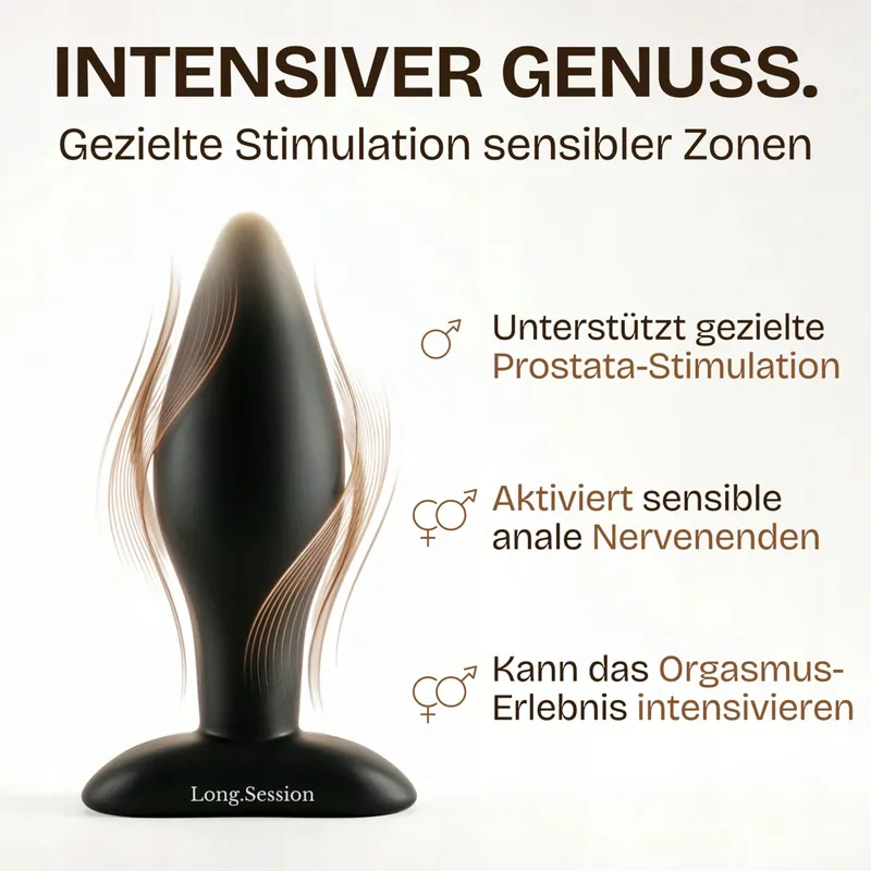 ANALPLUG Siliconen Set Vrouwen Mannen Drie Maten — foto 6