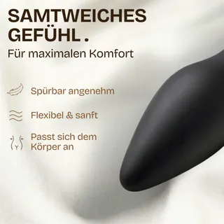 ANALPLUG Siliconen Set Vrouwen Mannen Drie Maten — miniatuur 4