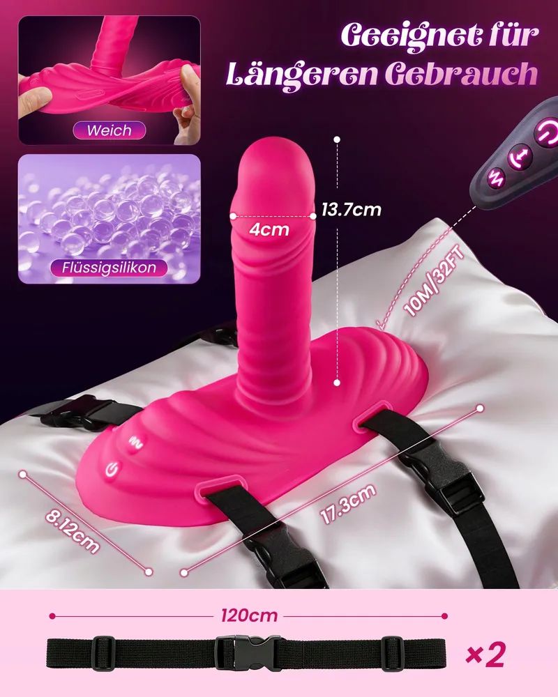 CACUOLA Vibratorenset Riemen 3 Standen 9 Vibraties — foto 7