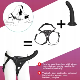 DILDOS Zwarte Anale Dildo Zuignap — miniatuur 5