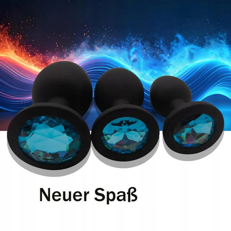 ZYQMEL Set 3 Siliconen Anale Pluggen Beginners — foto 6