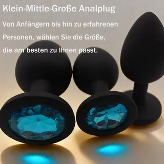 ZYQMEL Set 3 Siliconen Anale Pluggen Beginners — miniatuur 4