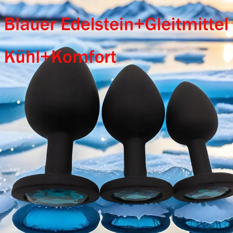ZYQMEL Set 3 Siliconen Anale Pluggen Beginners — foto 3