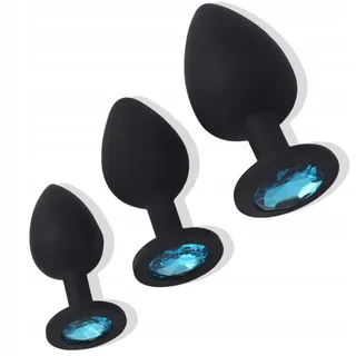 ZYQMEL Set 3 Siliconen Anale Pluggen Beginners — miniatuur 1