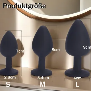 ZYQMEL Set 3 Siliconen Anale Pluggen Beginners — miniatuur 2