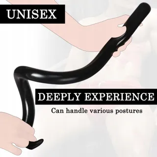 BDSMJOY Lange Anale Dildo 60cm Zwart Buttplug Koppels Vrouwen Mannen — miniatuur 7