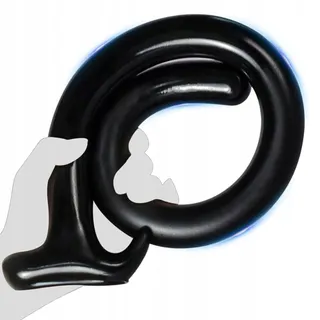 BDSMJOY Lange Anale Dildo 60cm Zwart Buttplug Koppels Vrouwen Mannen — miniatuur 1