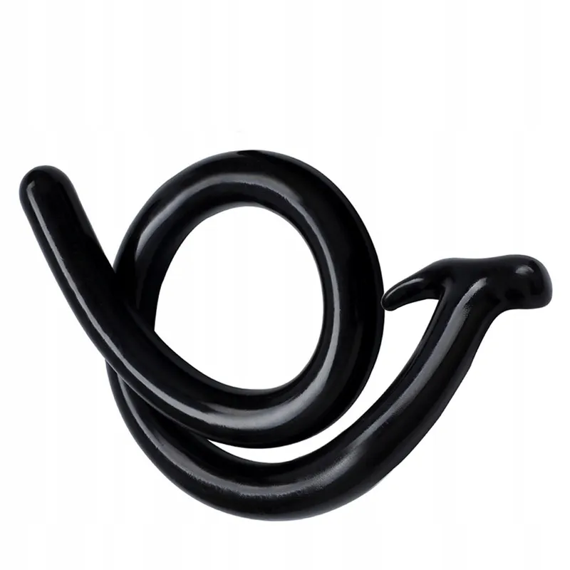 BDSMJOY Lange Anale Dildo 60cm Zwart Buttplug Koppels Vrouwen Mannen — foto 8
