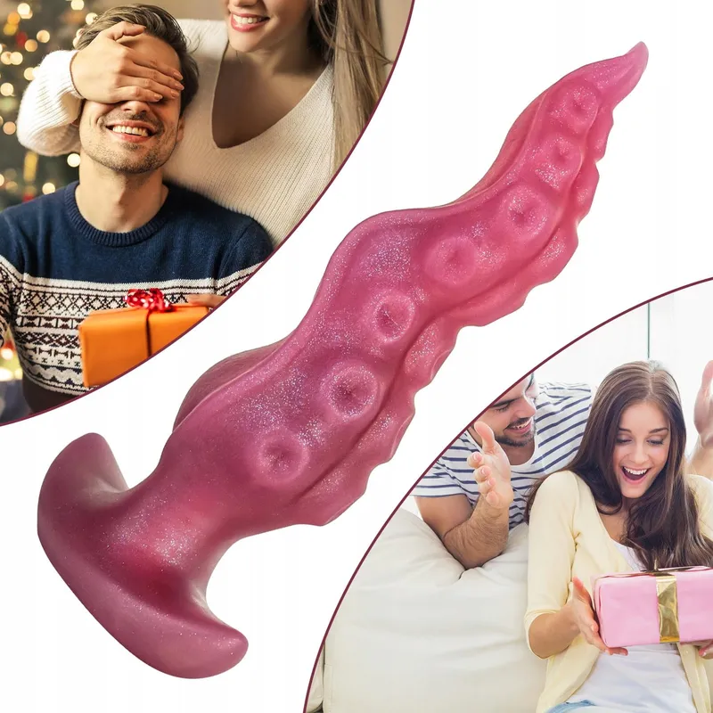 SXOVO Silicone Tentakel Dildo Anaal Prostaatmassage Beginners — foto 8