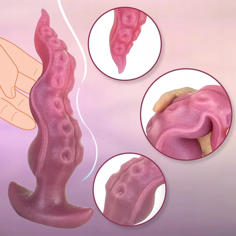 SXOVO Silicone Tentakel Dildo Anaal Prostaatmassage Beginners — foto 2