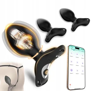 ANALPLUGS Set 3 Anale Vibrators Afstandsbediening Voor Paren — miniatuur 1