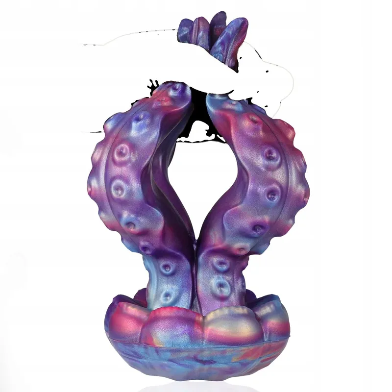 OKTOPUS Tentakel Dildo Silicone Fantasy Dildo Prostaatmassage Koppels — foto 7