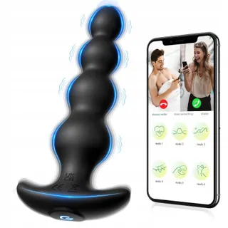 ANALVIBRATOREN Siliconen Anale Vibrator 14cm 9 Modi