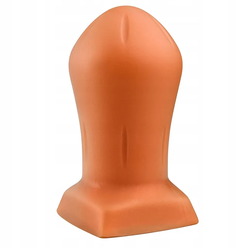 ROLUCK Gouden Grote Siliconen Anale Plug 17,5x9cm Set — foto 1