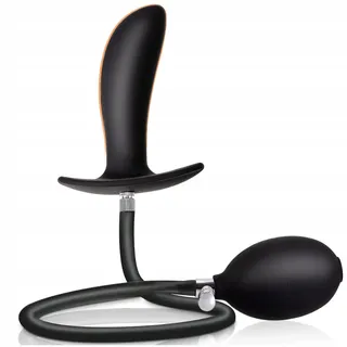 GREENPINECONE Opblaasbare Siliconen Anale Plug BDSM Stimulatie Set