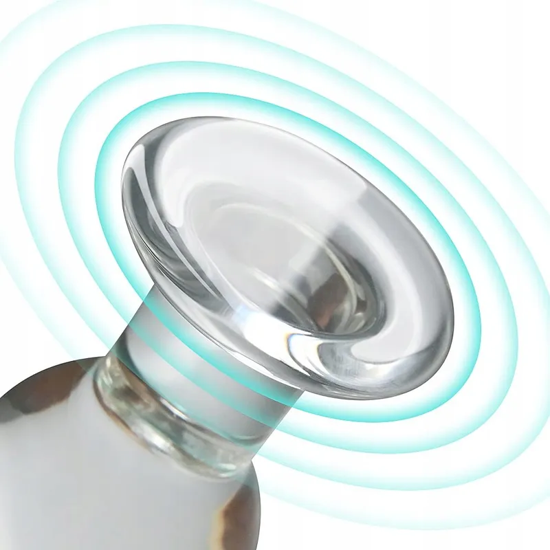 ROLUCK Glazen Anale Plug Kristal Dildo G-punt Stimulatie — foto 6