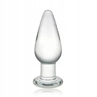 ROLUCK Glazen Anale Plug Kristal Dildo G-punt Stimulatie — miniatuur 1