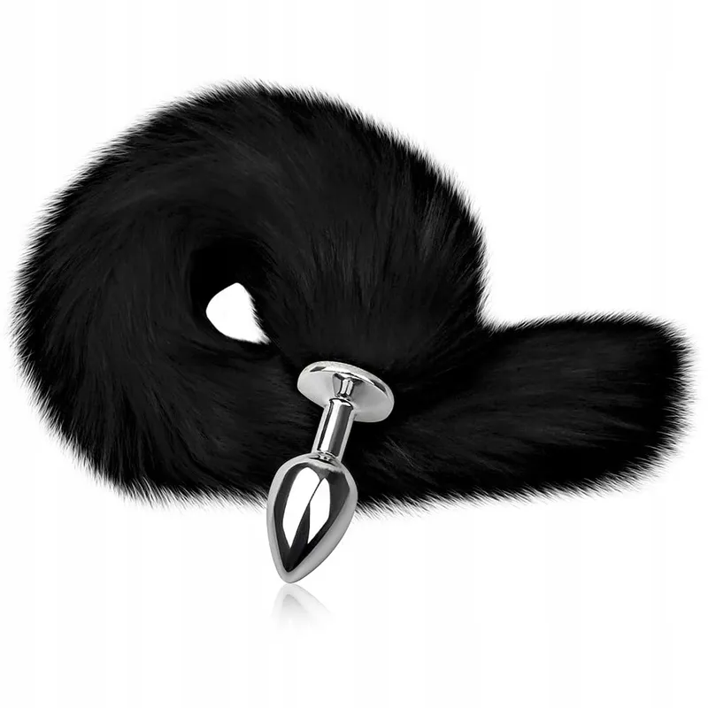 SXOVO Metalen Buttplug Vossenstaart BDSM Fetisj Cosplay — foto 1