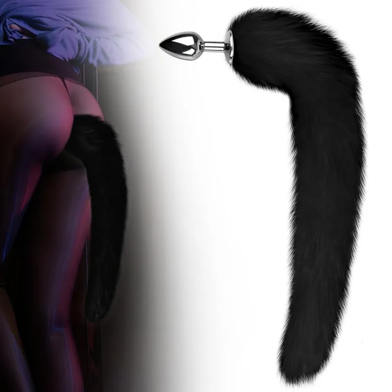 SXOVO Metalen Buttplug Vossenstaart BDSM Fetisj Cosplay — foto 3