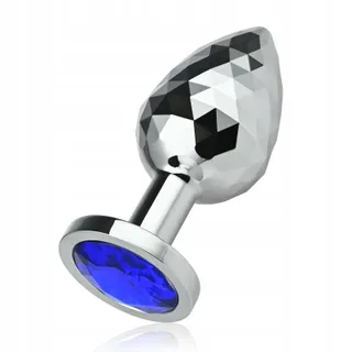 SXOVO Metalen Anaalplug met Diamant Prostaatmassage M — miniatuur 1
