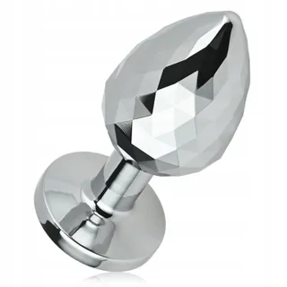 SXOVO Metalen Anaalplug met Diamant Prostaatmassage M — miniatuur 8