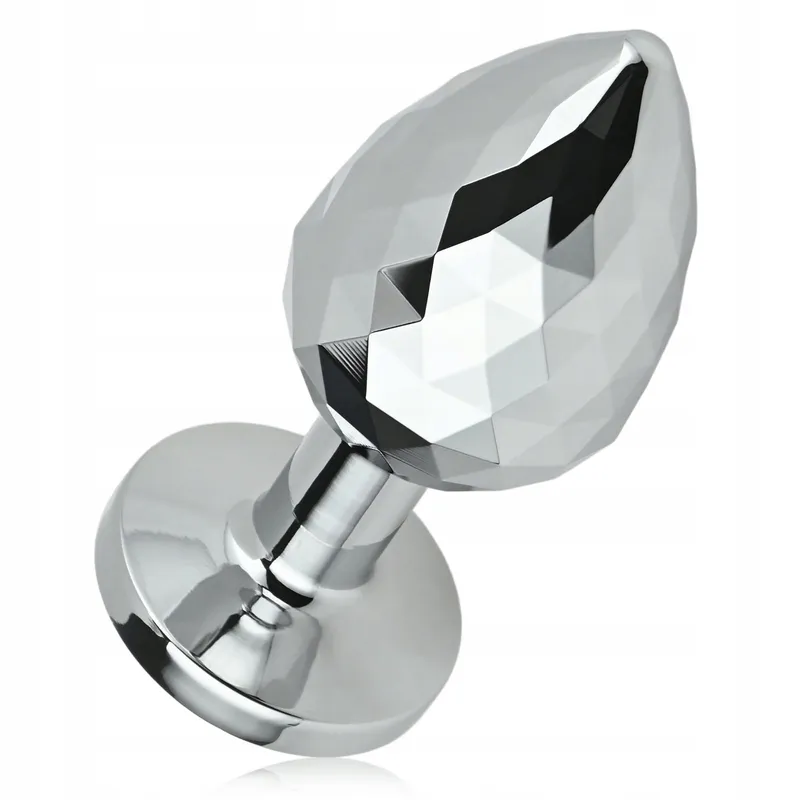 SXOVO Metalen Anaalplug met Diamant Prostaatmassage M — foto 8