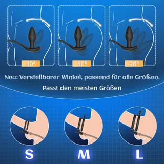 Anale Vibrator met App en Penisring 9 Standen — miniatuur 4