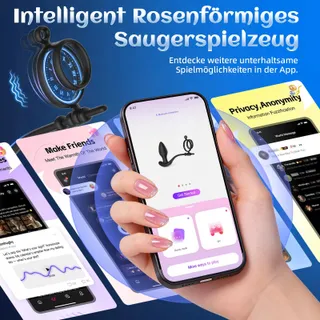 Anale Vibrator met App en Penisring 9 Standen — miniatuur 6
