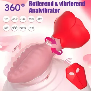 APP Anale Vibrator Vrouwen Mannen 9 Standen — miniatuur 2