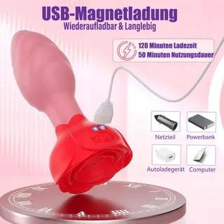 APP Anale Vibrator Vrouwen Mannen 9 Standen — miniatuur 6