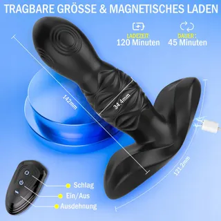 ANALVIBRATOREN Prostaatstimulator 8 Standen — miniatuur 6