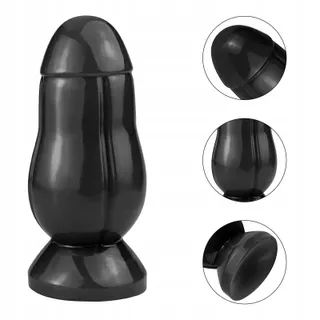 ROLUCK Anale Plug Dildo Prostaatmassager Zwart — miniatuur 3