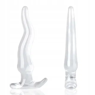 ANALPLUG Transparante Siliconen Plug XXL Koppels en Singles — miniatuur 9