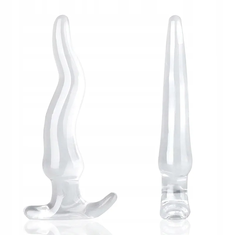 ANALPLUG Transparante Siliconen Plug XXL Koppels en Singles — foto 9
