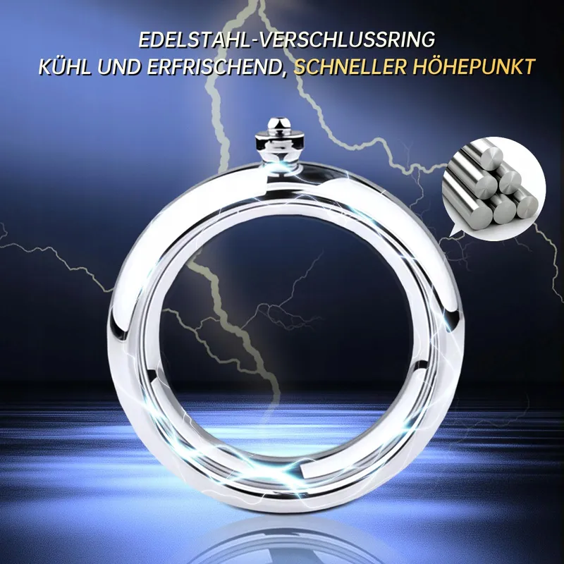 CHICLSQ Elektrostimulatie Penisring met Afstandsbediening — foto 4