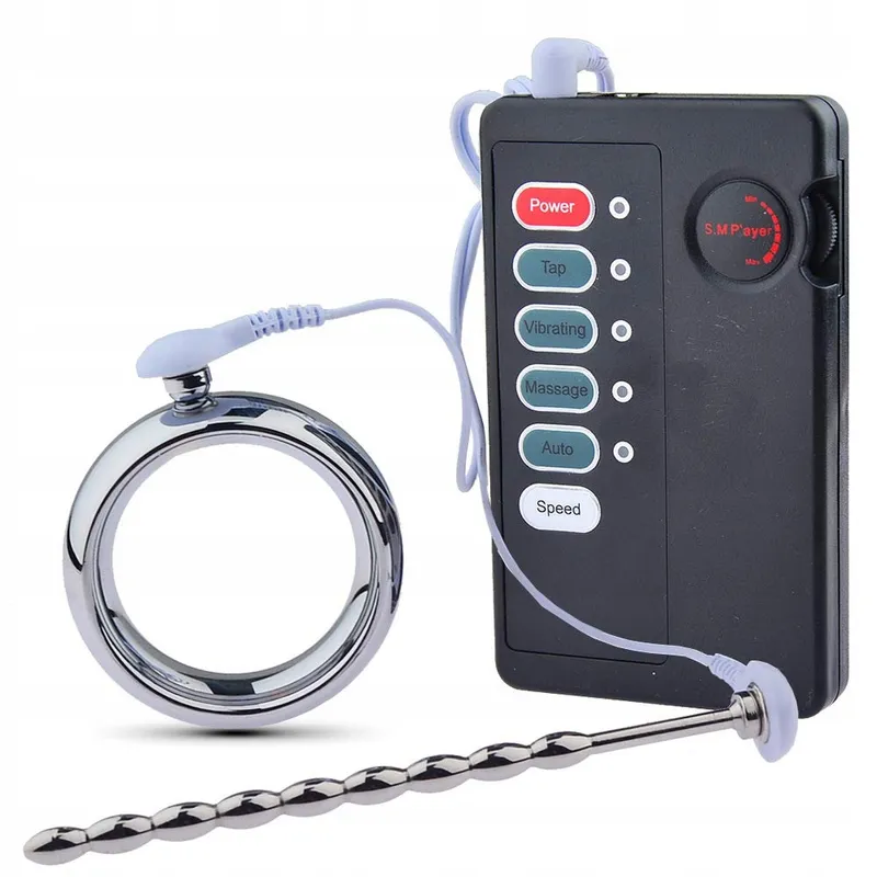 CHICLSQ Elektrostimulatie Penisring met Afstandsbediening — foto 1