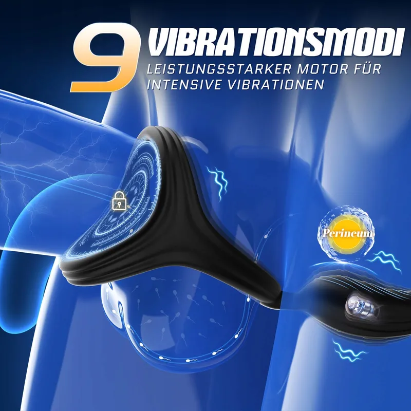 ANALVIBRATOREN Anale Vibrator met Penisring — foto 4