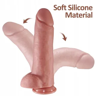 SHKANLA Grote Realistische Dildo 31,5cm Siliconen Zuignap — miniatuur 4