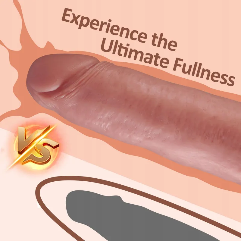 SHKANLA Grote Realistische Dildo 31,5cm Siliconen Zuignap — foto 6
