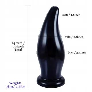 YOUXCLIAN Grote Buttplug XXL met Zuignap — miniatuur 3