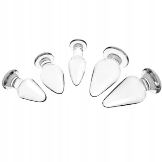 LEEWEDENG Glazen Anale Plug 115cm Prostaatmassage Vrouwen Mannen — miniatuur 3
