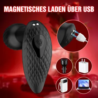 YCSLUST Anale Vibrator Mannen 9 Vibratie Rotatie Standen Afstandsbediening — miniatuur 8