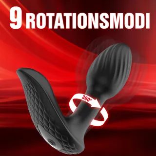 YCSLUST Anale Vibrator Mannen 9 Vibratie Rotatie Standen Afstandsbediening — miniatuur 4