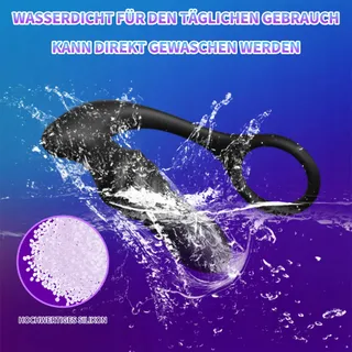 YCSLUST Vibrerende Analplug 9 Telescopische Standen Paren — miniatuur 8