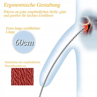 BDSMLOVE RVS Dilator 600mm Mannen Prostaat — miniatuur 4