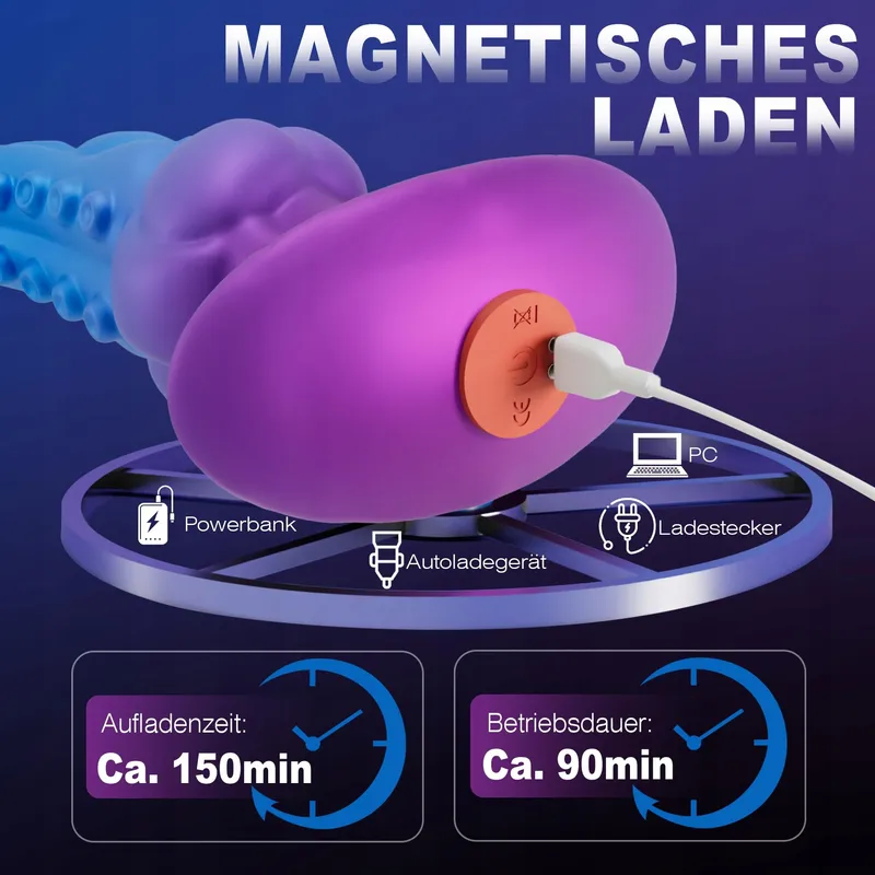 Monster Knot Anale Vibrator Siliconen 8 Standen — foto 7