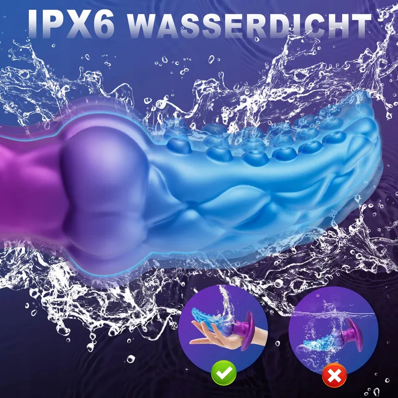 Monster Knot Anale Vibrator Siliconen 8 Standen — foto 8