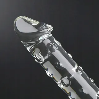 SXOVO Realistische Dildo 25cm Glas Analkralen G-Punt Prostaat — miniatuur 4