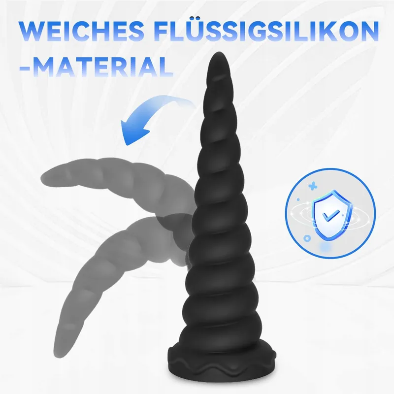 YADONIS Silicone Anale Plug met Zuignap — foto 3