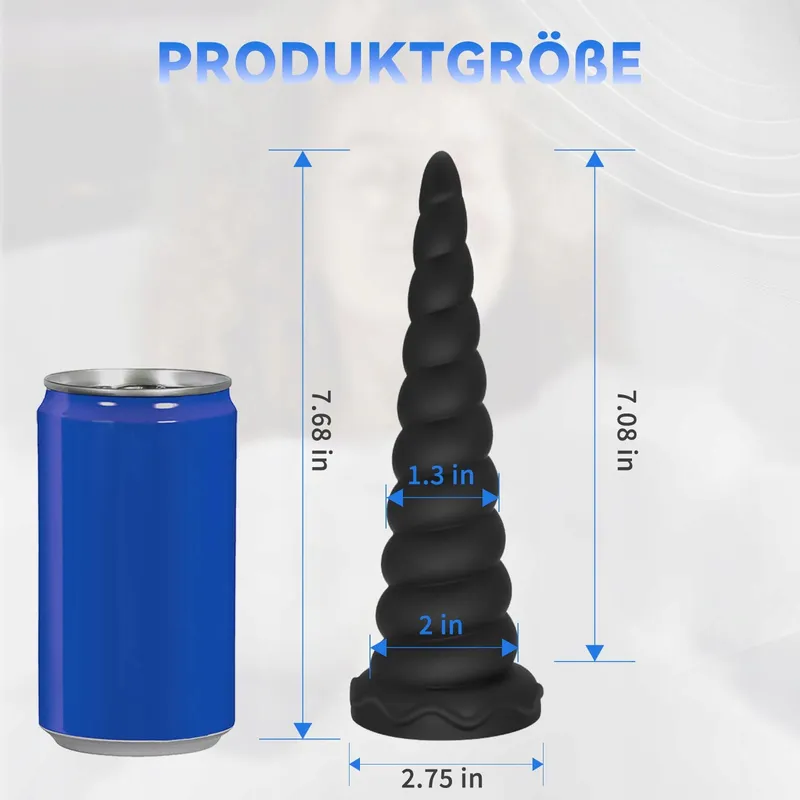 YADONIS Silicone Anale Plug met Zuignap — foto 2